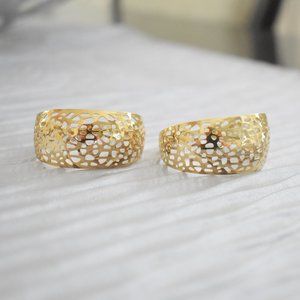 1.5'' open work hoops